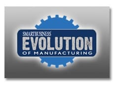 Evolution of Manufacturing Logo