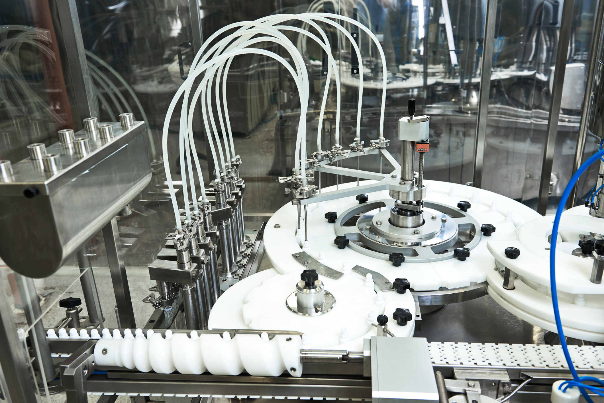 pharmaceutical equipment at factory
